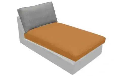 Imbottiture seduta Kivik compatibile Ikea chaise longue