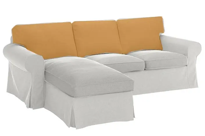 EKTORP SCHIENALI 3p + CHAISE