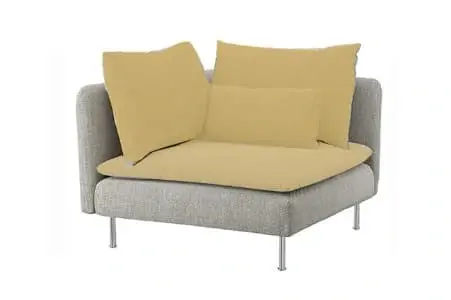 Imbottitura Söderhamn compatibile Ikea modulo ad angolo completo